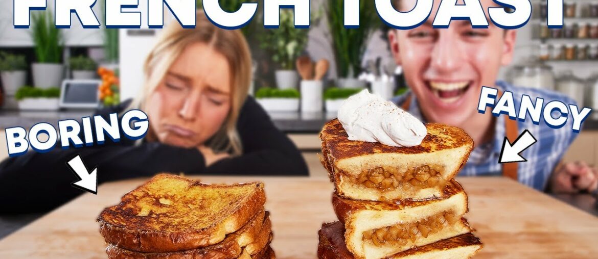 Apple Pie Stuffed vs. Classic French Toast | Food with Friends Apple Pie Stuffed vs. Classic French Toast | Food with Friends