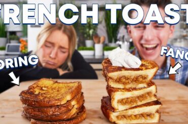 Apple Pie Stuffed vs. Classic French Toast | Food with Friends