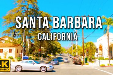 Santa Barbara Drive [4K] | California