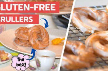 Gluten-Free Honey Cruller Recipe | BEST Gluten-Free Crullers | French Cruller Donuts [Gluten-free]