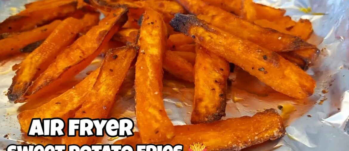 Air Fryer Sweet Potato Fries with French Fry Seasoning