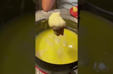 French fondue (fondue savoyarde) #SHORTS #SHORT