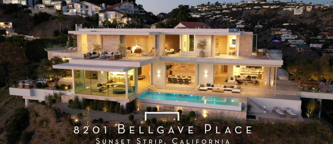 $48 Million Sunset Strip Home | Hollywood Hills, Los Angeles, California