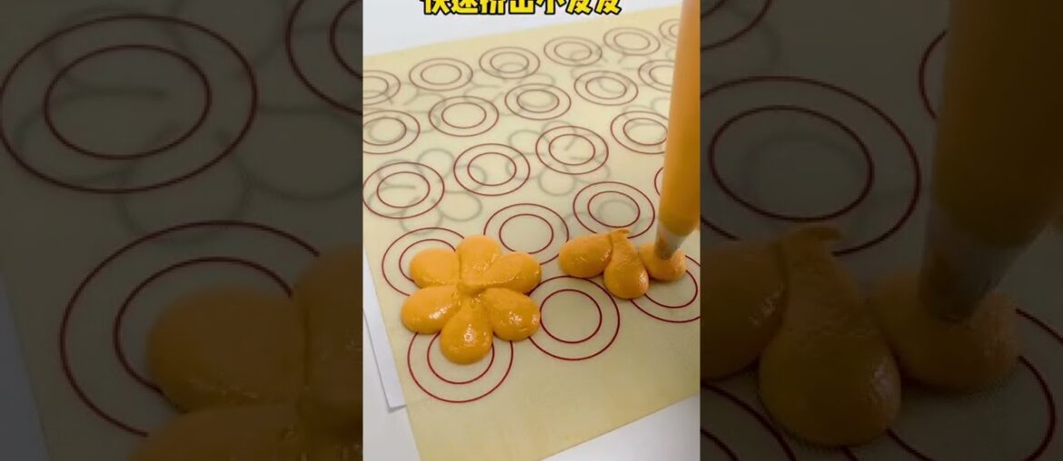 Macaron learned to bake with me French dessert recipes at the end of the video Oh #Shorts