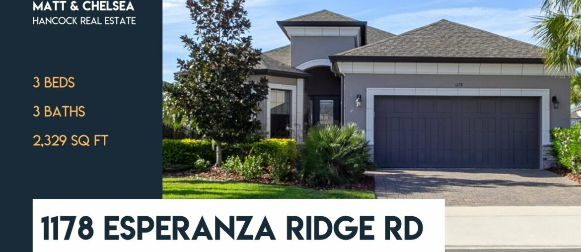 1178 Esperanza Ridge Rd Clermont, FL in Esplanade at Highland Ranch | Home Walkthrough Tour 1178 Esperanza Ridge Rd Clermont, FL in Esplanade at Highland Ranch | Home Walkthrough Tour