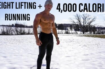 FULL DAY OF EATING AND TRAINING TO GET BIGGER FASTER STRONGER DURING MARATHON PREP..