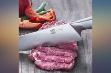 T.J Koch Knife Set Stainless Steel Knives Premium Non-slip Single Piece with Dark review
