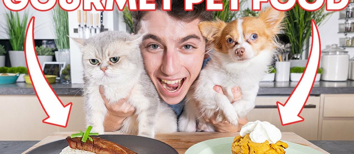 Cooking A Gourmet Meal For My Dog & Cat! | Eitan Bernath Cooking A Gourmet Meal For My Dog & Cat! | Eitan Bernath