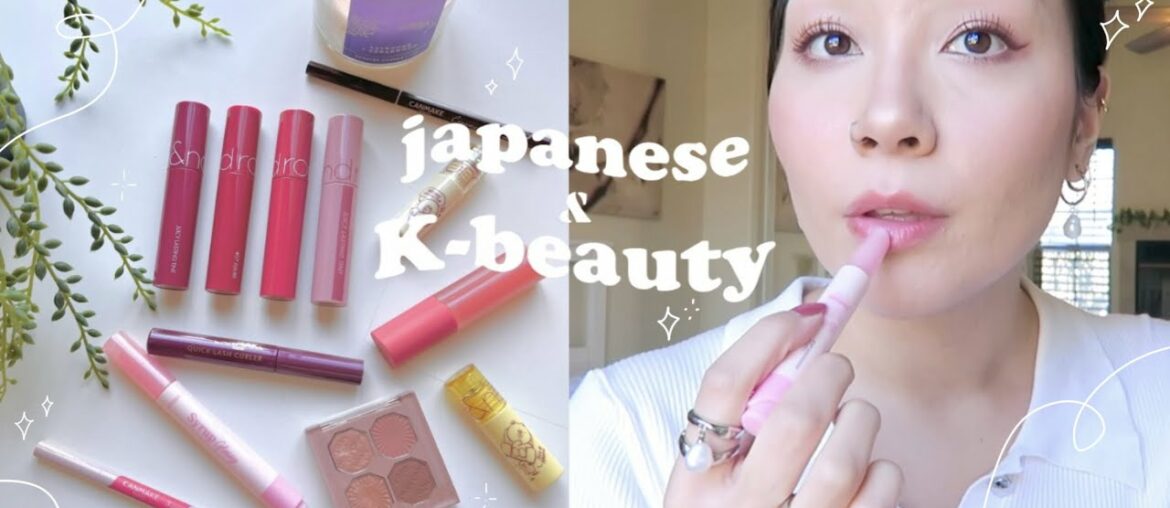 Trying out Korean and Japanese Makeup! (HAUL!) Trying out Korean and Japanese Makeup! (HAUL!)