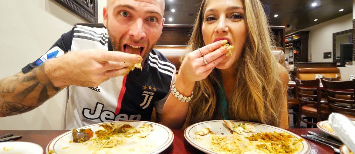 Eating PUNJABI FOOD with ELISE MOSCA from Bachelor in Paradise - Los Angeles, California