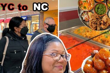 GUESS WHO IS IN TOWN?! + MALL OUTING w/ MOTHER + INDIAN FOOD #newyorker #cookingvlog #familyvlog