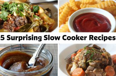 5 Surprising Slow Cooker Recipes To Make All Winter Long