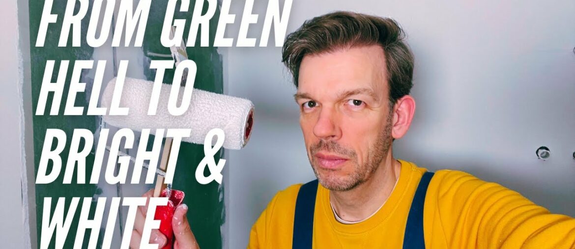 Renovating an abandoned Tiny House #74: From green hell to bright & white! Renovating an abandoned Tiny House #74: From green hell to bright & white!