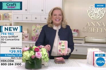 HSN | Anna Griffin Elegant Paper Crafting - 12th Anniversary 01.18.2022 - 04 AM