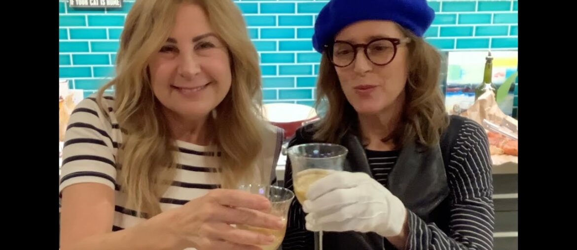 Jordana's cooking with wine