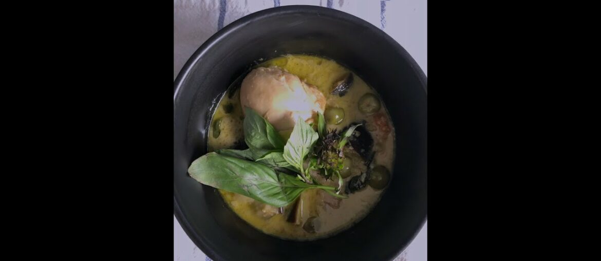 Easy Thai Green Curry with homemade paste