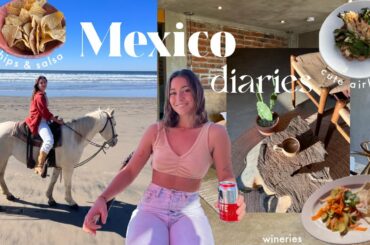 MEXICO VLOG | horseback riding & wine tasting