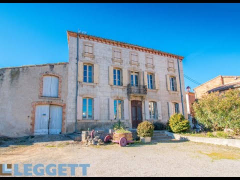 Renovator’s Dream – Spacious and Stately 3-Storey Mansion Located in a Quiet Village Near Limoux Renovator’s Dream - Spacious and Stately 3-Storey Mansion Located in a Quiet Village Near Limoux