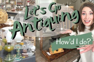 HUGE ANTIQUE STORE | VINTAGE SHOP WITH ME AND HAUL | UNIQUE HOME DECOR FINDS
