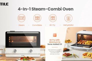 Air Fryer Oven  , FOTILE Countertop Convection Steam Combi Oven