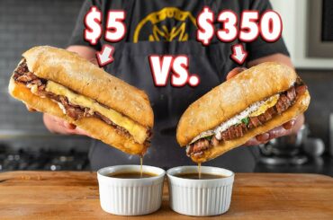 $5 French Dip Vs. $350 French Dip