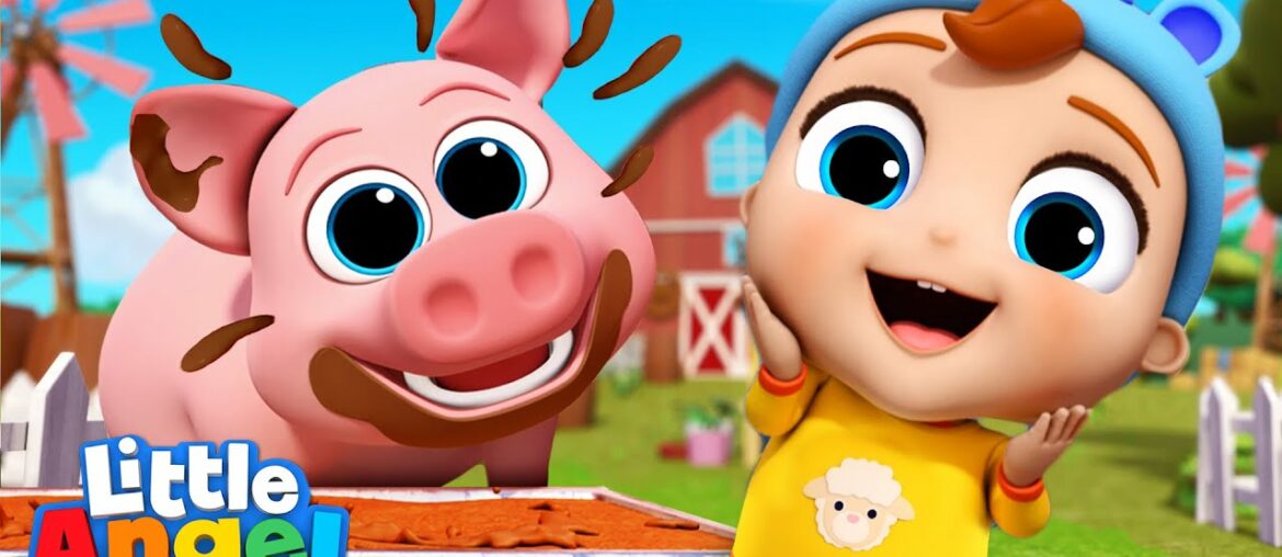 Farm Animals (What Do They Do?) | Little Angel Kids Songs & Nursery Rhymes