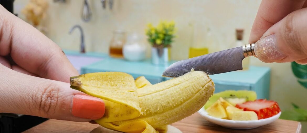 Easy Miniature Crepe Recipe | French Crepes | ASMR Cooking Mini Food