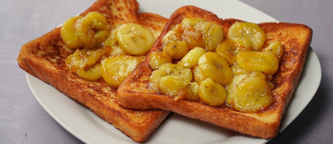 Banana French Toast | Quick and Easy Breakfast Recipe | Yummy Banana French Toast | Quick and Easy Breakfast Recipe | Yummy