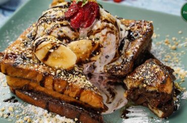 Molten French Toast Recipe by SooperChef