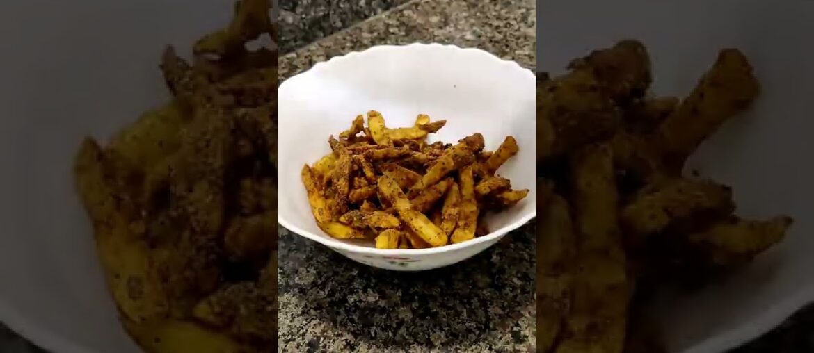 French Fry | Peri Peri Fries | Finger #shorts #short #youtubeshorts #food #foodie #foodlover