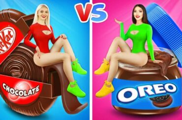 IF CHOCOLATE WERE PEOPLE! Funny Food Situations If Objects Was a Person by RATATA CHALLENGE