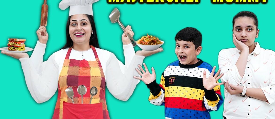 MASTERCHEF MUMMY | 24 Hours Roti Challenge | Healthy Eating | Aayu and Pihu Show