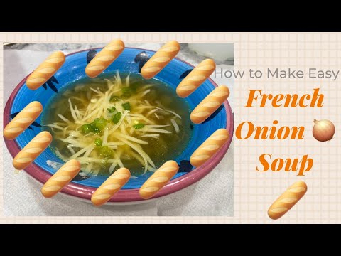 How to make easy French Onion Soup at home | Vegetarian Soup | Soup recipes How to make easy French Onion Soup at home | Vegetarian Soup | Soup recipes