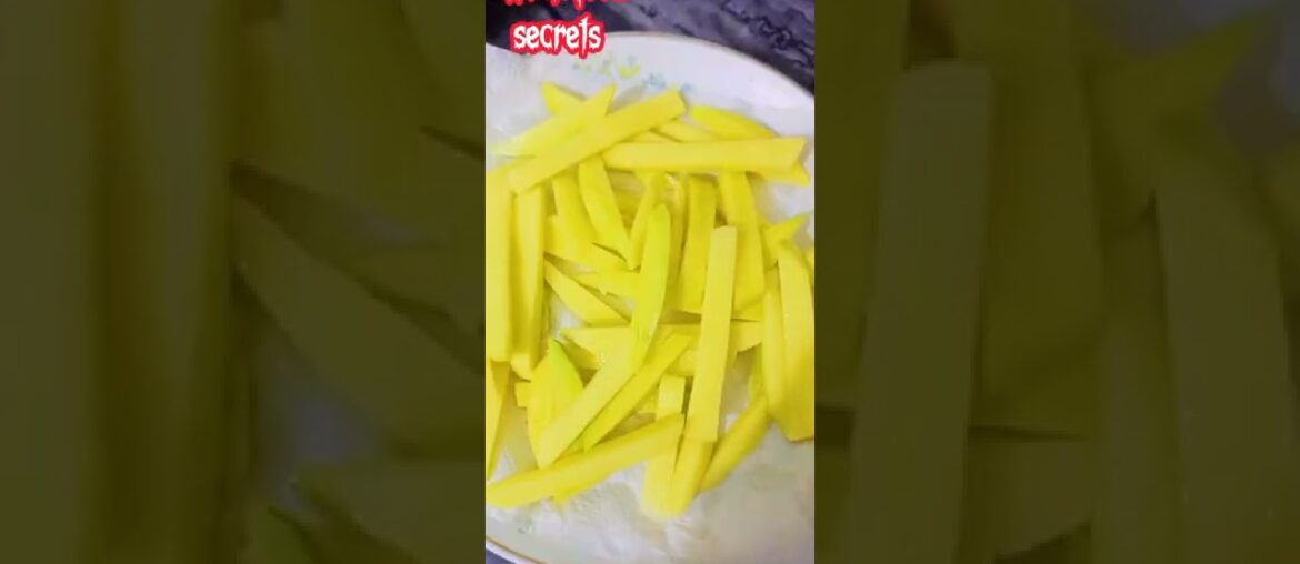crispy french fries recipe #shorts crispy french fries recipe #shorts
