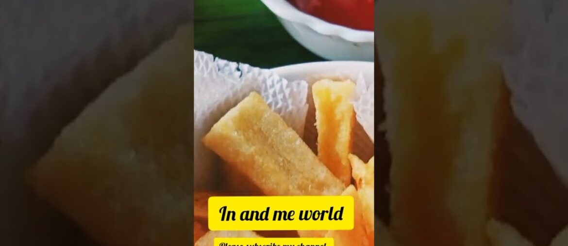 french fries recipe/in and me world/ easy tasty recipe / visit my channel / please support...