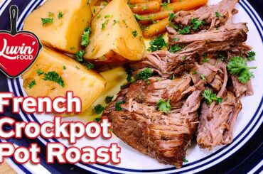 French Style Crockpot Pot Roast