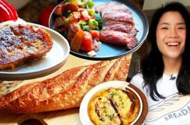 Making 6 Dishes With 1 Baguette