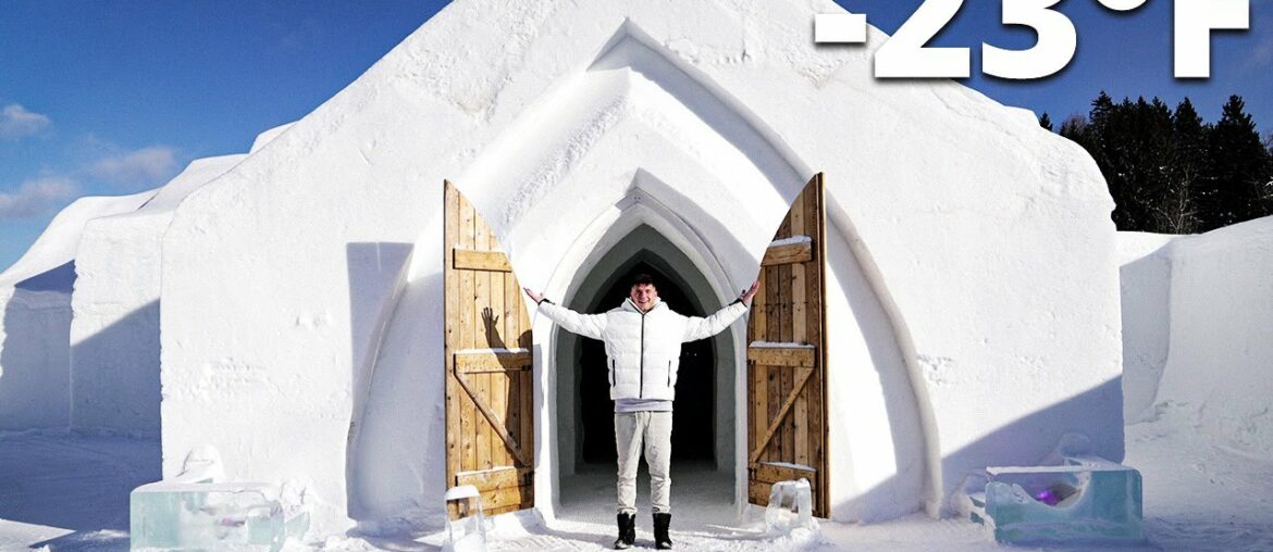 Surviving 24 Hours Straight In An Igloo