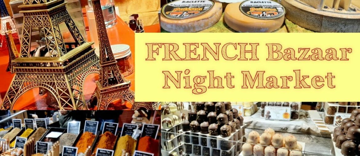 FRENCH Food Bazaar | French Delicacies | Night Market | Experience France | Ep 82