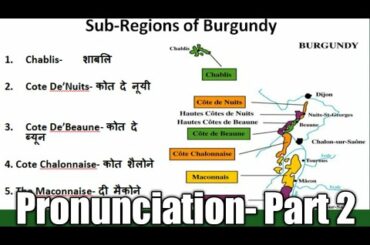 French Wine Region || Burgundy || Part-2