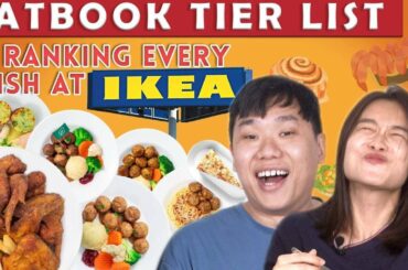 We Ranked Every Dish In Ikea's Restaurant! | Eatbook Tier List | EP 5