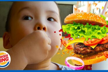 The burger King fries sound so crunchy! ASMR: Burger King Whopper, Fries and Chocolate Pie.