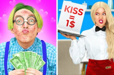 SNEAK FOOD INTO A RESTAURANT || Working At Restaurant For 24 HRS! How To Make Money by 123 GO! FOOD