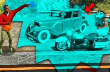 GTA 5 : Franklin Touch Bikes & Cars And Turns Into DIAMOND ! (GTA 5 Mods)
