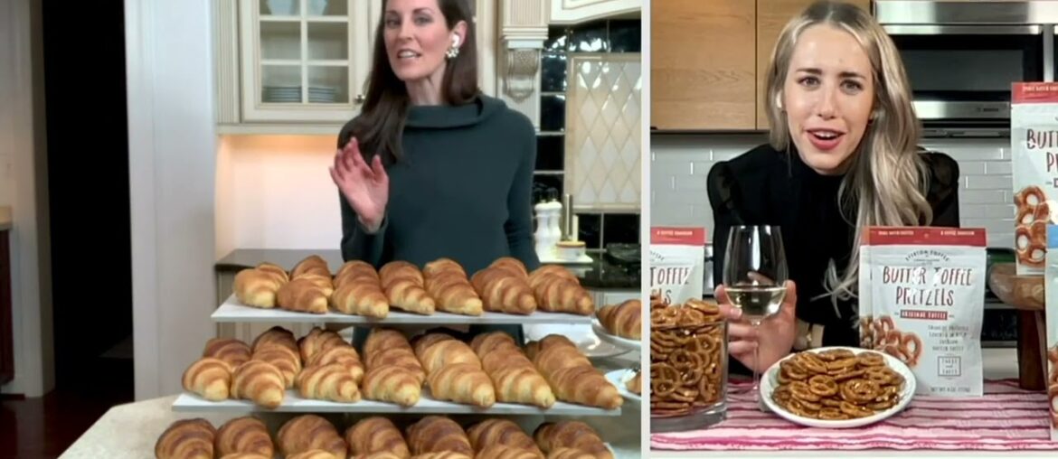 Authentic Gourmet 20, 40, or 60 French Butter Croissants on QVC