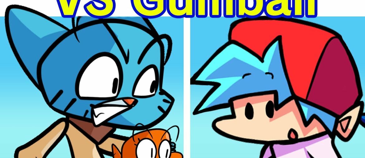 Friday Night Funkin' VS Gumball + Darwin 2.0 + Cutscenes | The Amazing World of Gumball (FNF Mod)
