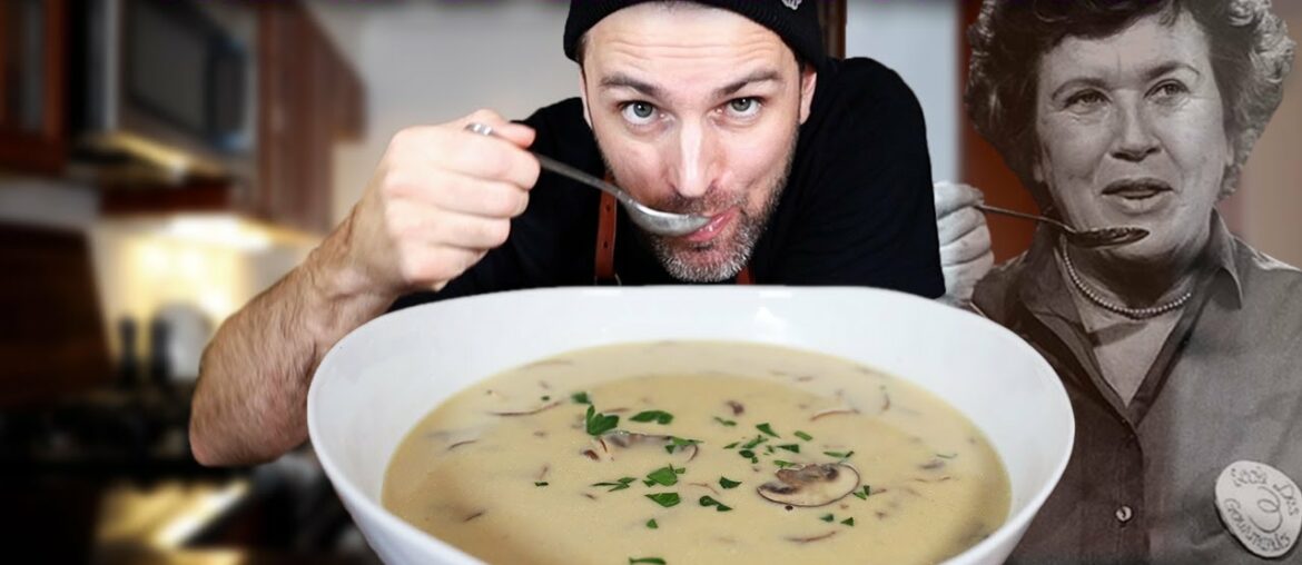 Julia Child's Cream of Mushroom Soup | Jamie & Julia