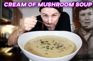 Julia Child's Cream of Mushroom Soup | Jamie & Julia