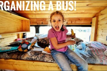 ORGANIZING A BUS! (8 KIDS!)