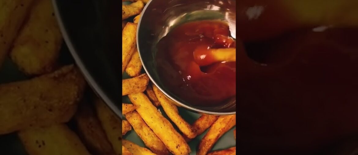 South Indian Style French Fries/Homemade/Air Fryer recipe #shorts  #southindian #frenchfriesathome